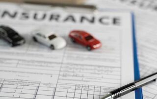 TaxFree RV car insurance forms for vehicles owned by an LLC, showing documents required to insure and register an LLC-owned vehicle.