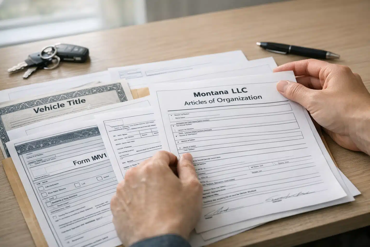 How to Transfer a Vehicle Title to a Montana LLC How to Transfer a Vehicle Title to a Montana LLC